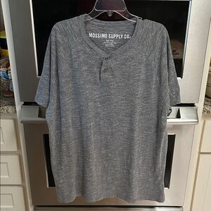 Mossimo Supply Co. Charcoal Short Sleeve Tee 2XL